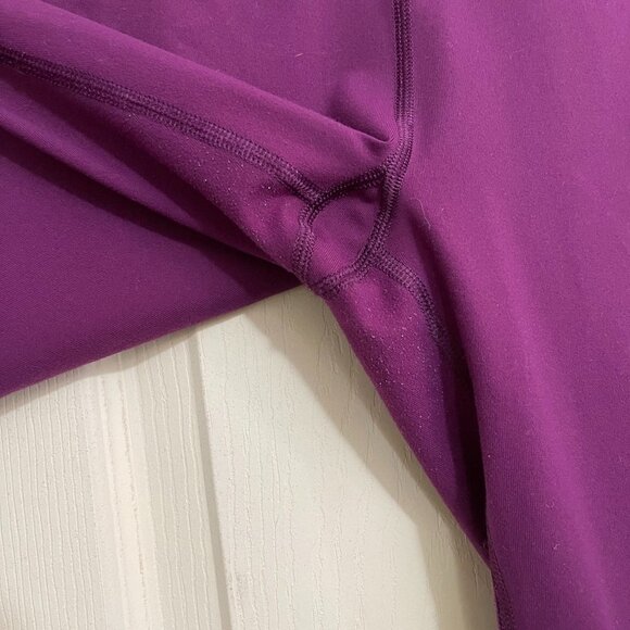 Victoria's Secret Sport Women's Maroon Mesh Inset Knockout Tights Size Small - Picture 8 of 9